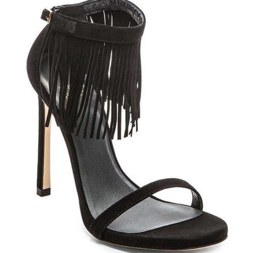Stuart Weitzman Lovefringe Sandals